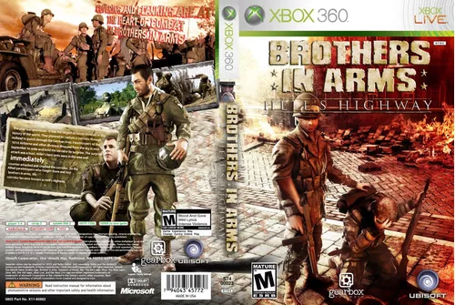 Irmãos em armas hells highway (xbox 360) usado xbox um xbox 360 jogo passar  jogo console