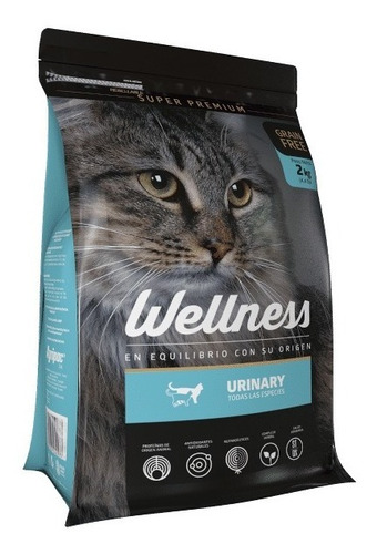 Wellness Urinary Gato 2kg- Zona Domicilio Gratuito