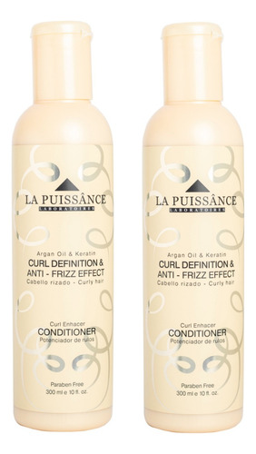 2 Mascara Hidro Nutritiva Rulos La Puissance 250 Ml