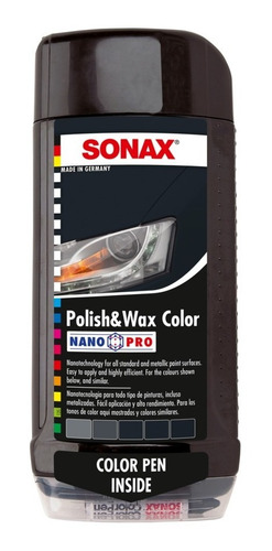 Sonax Polish & Wax Color Nanopro