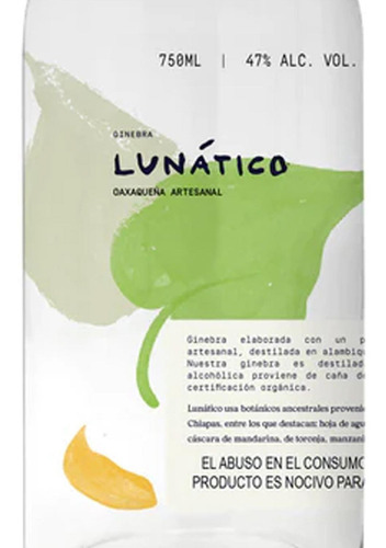 Pack De 12 Ginebra Lunático 750 Ml