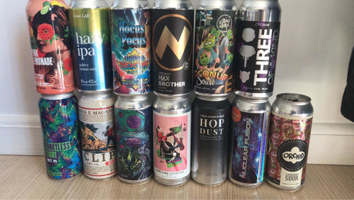 Imagem 2 de 3 de Lotes De Latas Artesanais Para Colecionadores
