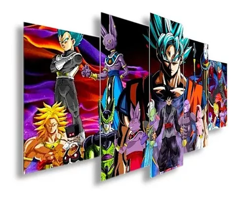 Quadro Decorativo Desenhos Dragon Ball Z - 08 em Promoção na Americanas