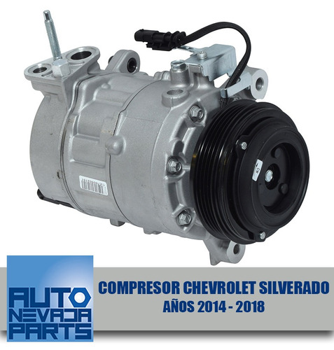 Compresor A/a Para Chevrolet Silverado 2014-18