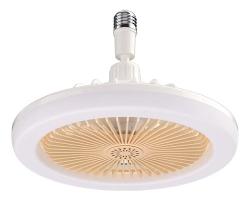 Luces Led Con Ventilador, Enchufe Silencioso De 30 W