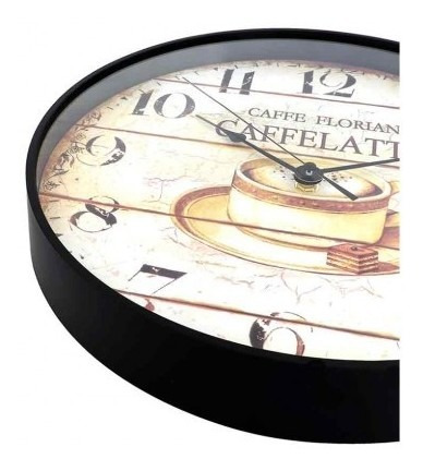 Reloj De Pared Free Home 31 Cm Café Latte Reloj De P Tk276