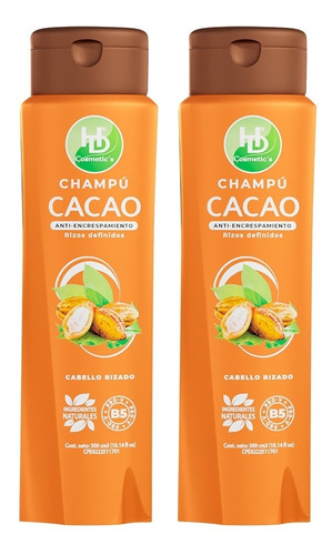 Champú Cacao By Hd Cosmetics