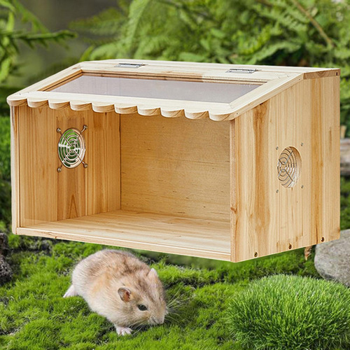 Caja De Cría Para Hámster, Madera, Codorniz, Aves,