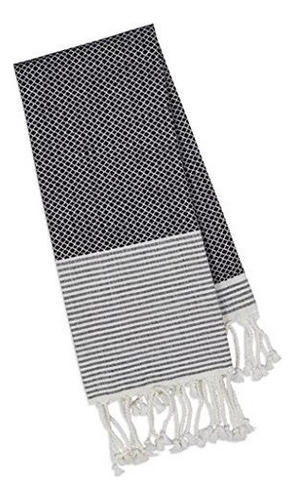 Design Imports Fouta Cotton Natural Dishtowel 20-inch By 30