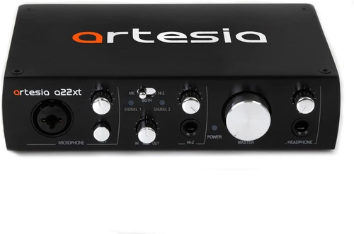 Imagen 1 de 3 de Placa De Sonido Artesia A22xt Usb 2 Canales Grabacion