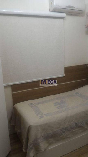 Imagem 21 de 30 de Apartamento Com 3 Dormitórios À Venda, 82 M² Por R$ 499.000 - Vila Ipê - Campinas/sp - Ap5098