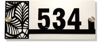 Comprar Placa Numeros De Casa 13x30cm Hasta 4 Numeros. Modelo D1
