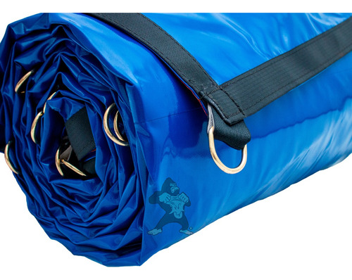 Lona Azul 4.50x9.50 M Reforzada Uso Extra Rudo