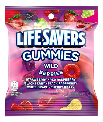 Life Savers Paquete De Clavijas De Bayas Silvestres De 3.22 