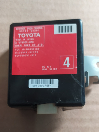 89741-52291 Módulo Control De Puertas Toyota Yaris 2006/15 (Usado)