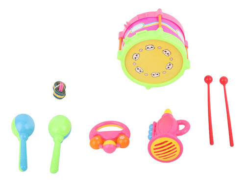 Juguete De Instrumentos Para Niños, 7 Piezas, Instrumento Mu