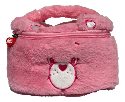 Neceser Care Bears Rosa Con Osito De Peluche Forma Corazon