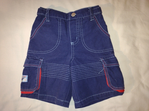 Bermuda Pantalón Corto Jean Marca Disney Winnie Pooh Talle 3