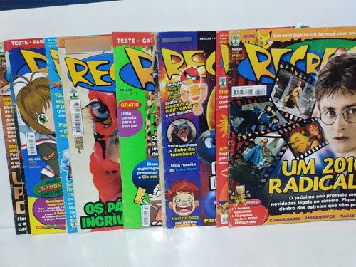 Revistas Coleção Recreio - Lote De,10 Vol Anos 2001 2003 (Usado)