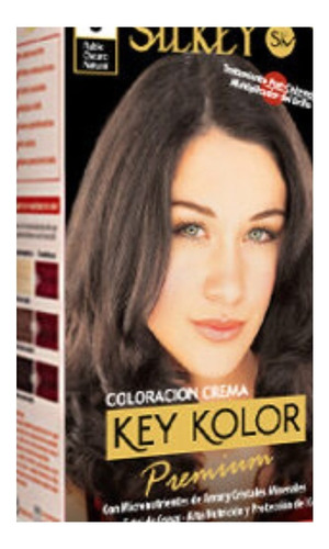  Silkey Tintura Key Kolor Premium Kit Tono 6 rubio oscuro natural