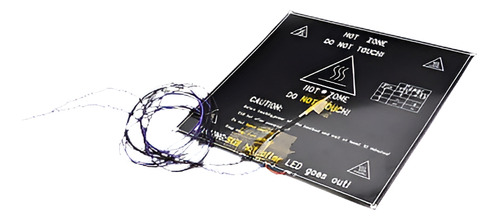 Reprap Impresora 3d Heatbed Mk2b 12v/24v Pcb Placa Calor Cam