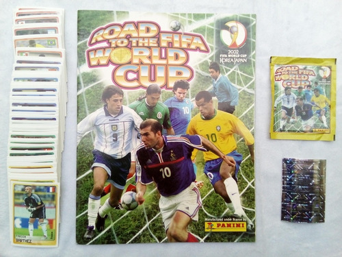 Imagen 1 de 4 de Panini Album Road To World Cup 2002 Set Completo