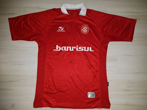 Camisa De Jogo Do Internacional 2002 Topper #93 Banrisul (Usado)