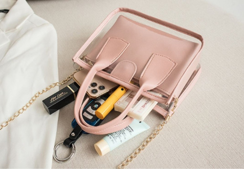 Imagen 4 de 10 de Bolsa Para Dama Juvenil Moda Coreana Impermeable