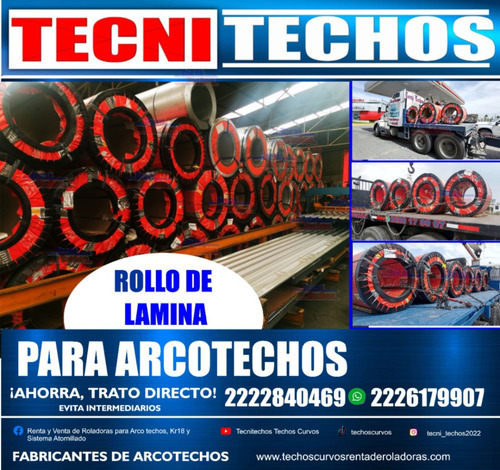 Lámina Para Arcotecho, Pintro Y Zintro Whats: 222 617 9907