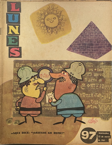 Lunes Nº 97 Revista Humor Uruguayo Marzo 1961, Ej2