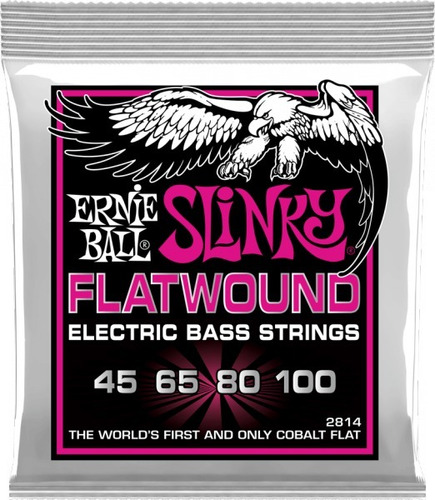 Ernie Ball Encordado Bajo Fretless Flat 45 100 Musicapilar