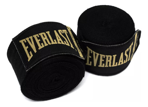 Vendas Box 4.5 Metros Everlast 180 Inches Abrojo Dedo Pulgar Negro