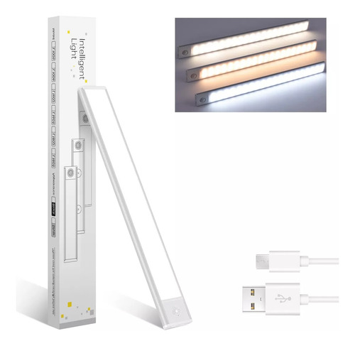 Lampara De Emergencia Recargable Sensor De Movimiento 60 Cm