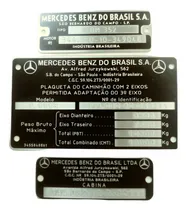 Comprar Kit 3 Plaquetas Mercedes - Benz Cabina + Capacidades + Motor