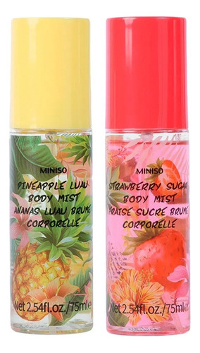 Body Spray Dulce Fresa Piña Miniso Perfume Victorias Secret