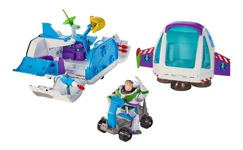 Comando Estelar Nave Espacial Buzz Toy Story Luces Y Sonidos