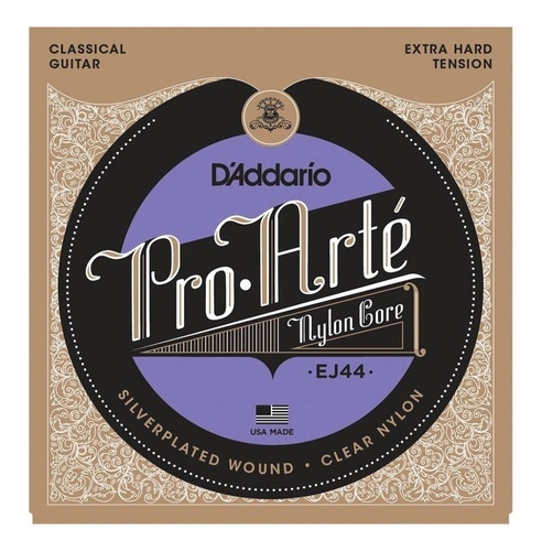 Encordado Daddario Ej44 Pro Arte Para Guitarra Clásica