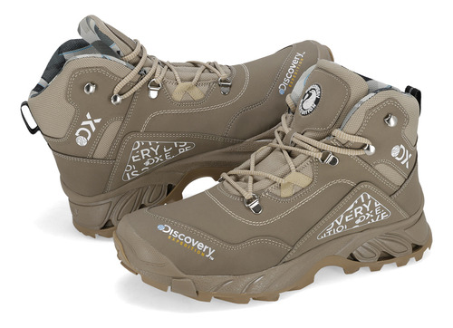 Bota Hiking Para Caballero Discovery Expedition 2521 Arena