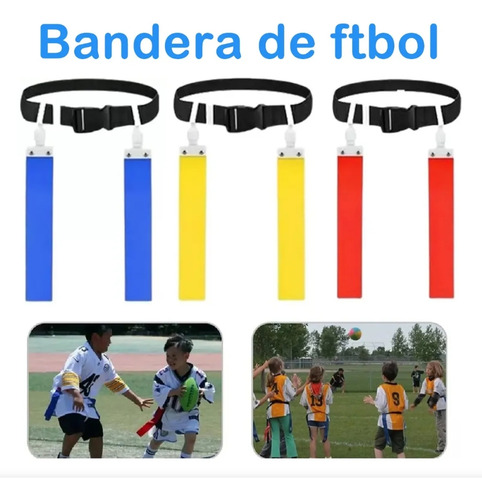 3pz Banderas Cintas Cinturon Para Tocho Flag Tochito Bandera