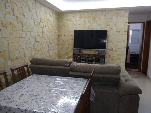 Apartamento Com 2 Dormitórios À Venda, 54 M² Por R$ 365.000,00 - Campestre - Santo André/sp - Ap8562