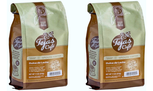 Café Molido Tejas Café Dulce De Leche 2 Pack 312 Gr Ea