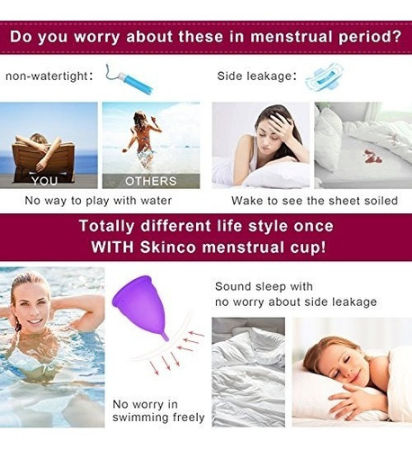 Bodybay Copa Menstrual Con Garantía Estupendo, Juego De 2
