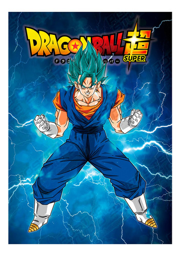 Gokú Gran Sayayín, Dragon Ball Super Póster Afiche Anime