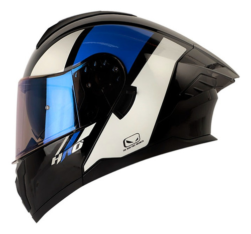 Casco Abatible Hro 3480 Dv Evo Racespec Certificado