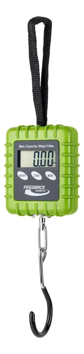 Balanza Digital Para Mochileros Y Equipaje Verde 50 Kg
