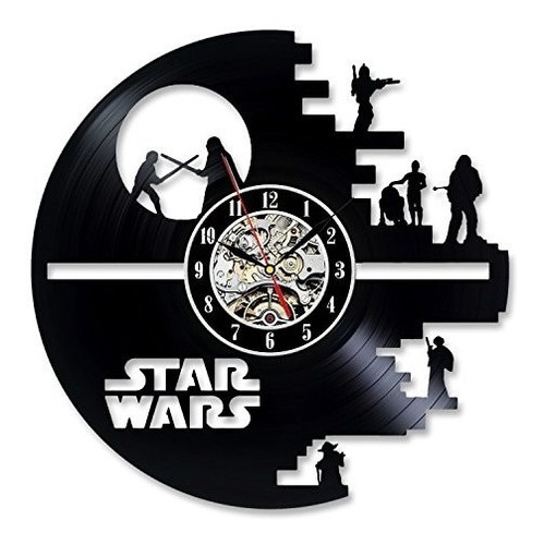 Star Wars Death Star Modelo 3 - Relógio De Parede Perfeito