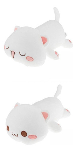 2x 35cm Gato Suave Relleno Lindo Animal Almohada (