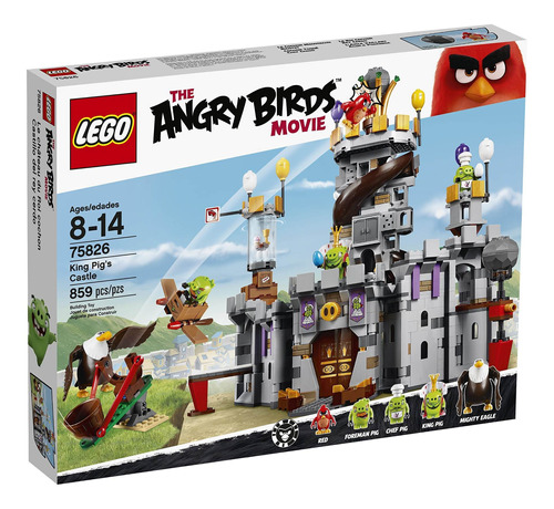 Kit De Construcción Lego Angry Birds 859 Piezas