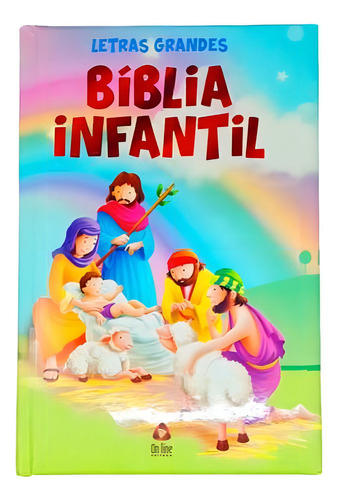 Bíblia Infantil Letras Grandes, De On Line Editora. Editorial Online, Capa Mole Em