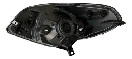 Farol Sandero 2012 2013 2014 Mascara Negra Black Esquerdo